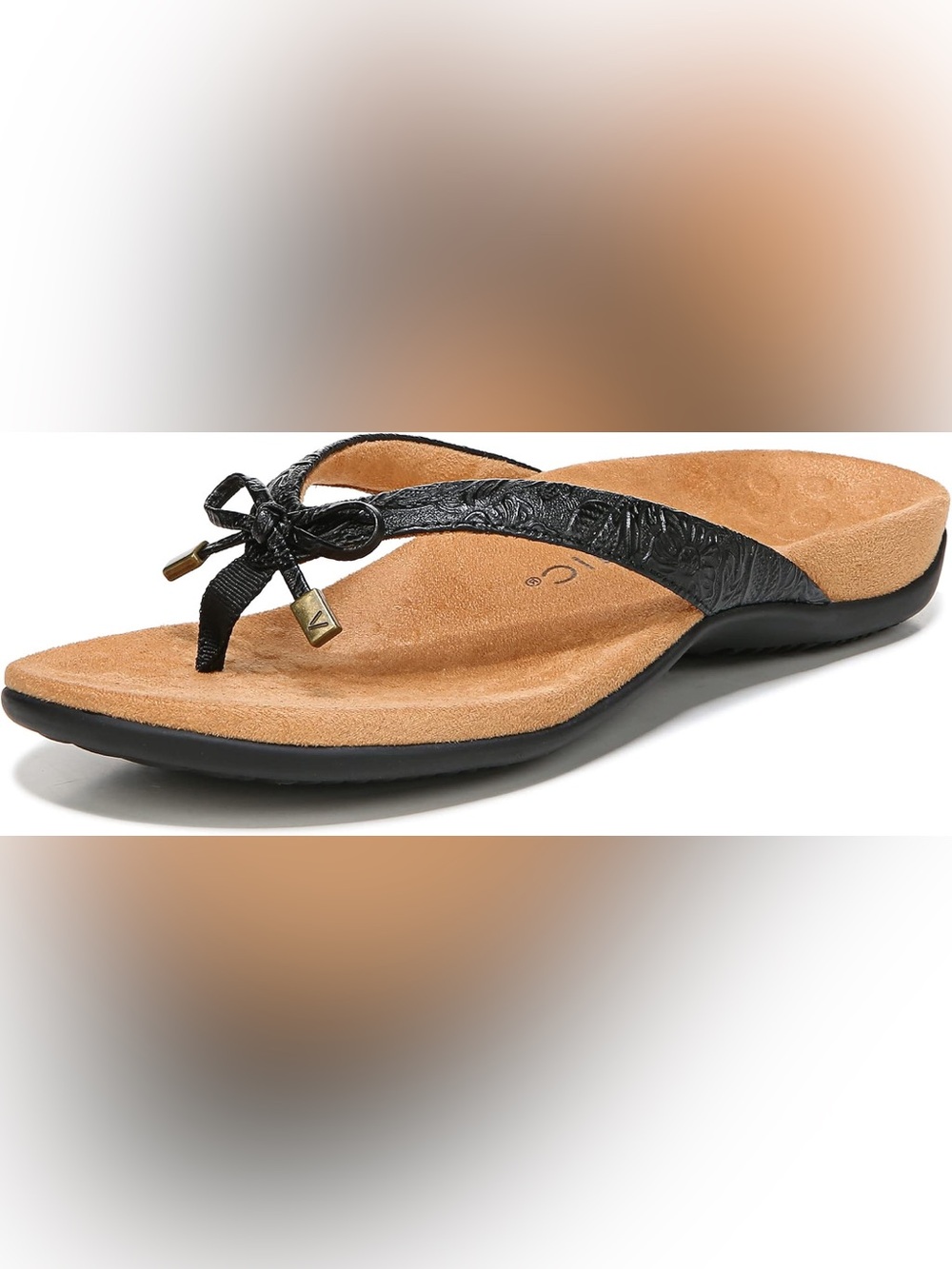 Vionic Bella Flip Flops Orthotic Sandals Sz 8.5
